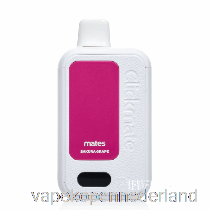 Vape Nederland 7 Daze Clickmate 15000 Wegwerpset Sakura Druif